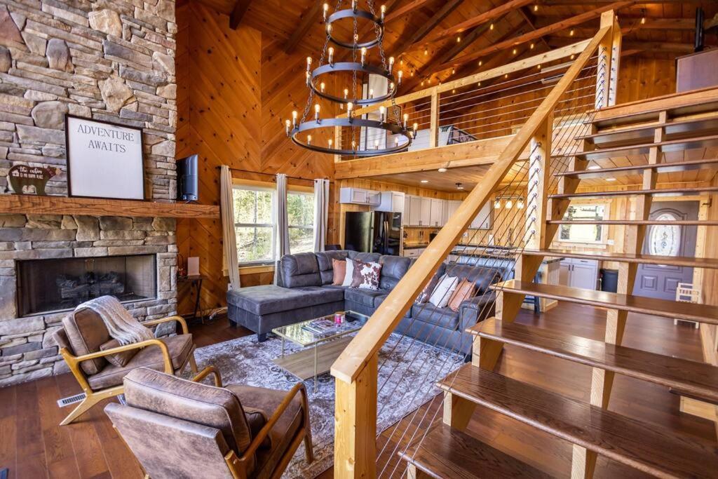 Family Cabin Near Smoky Mtn Entrance Nantahala Роббинсвилл Экстерьер фото